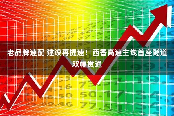 老品牌速配 建设再提速！西香高速主线首座隧道双幅贯通