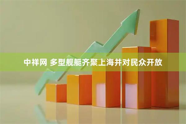 中祥网 多型舰艇齐聚上海并对民众开放